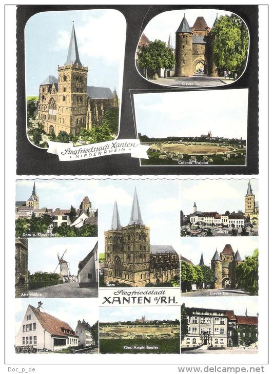 Deutschland - 2 AK - Xanten - Klever Tor - Colonia Trajana - Xanten