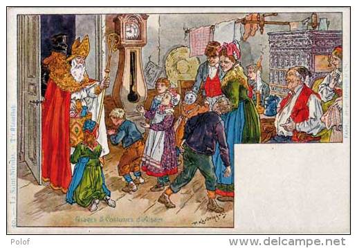 KAUFFMANN - Usages Et Costumes D' Alsace  - Saint Nicolas - Penduke I  (6) - Kauffmann, Paul