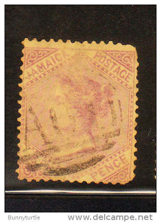Jamaica 1883-90 Queen Victoria 6p Perf 14 Used - Jamaïque (...-1961)