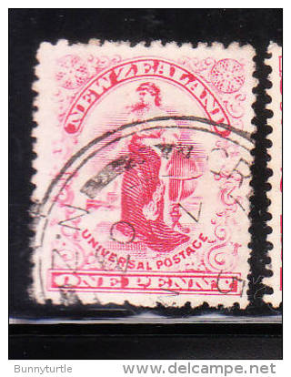 New Zealand 1901 Universal Penny Postage Commerce 1p Used - Oblitérés