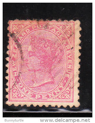 New Zealand 1882 Queen Victoria 1p Used - Used Stamps