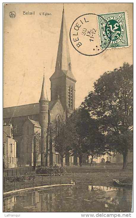 Pays Div- Belgique - Ref A1000- Beloeil - L Eglise - - Autres & Non Classés