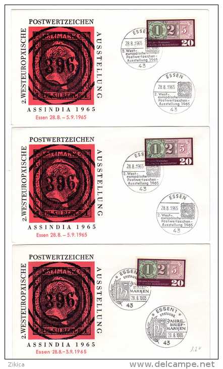 Lot 42 FDC of Germany,post motive.Stamps on Stamps,Stamp's Day,Bonn,Essen,Black Penny,Post horn,Postman,