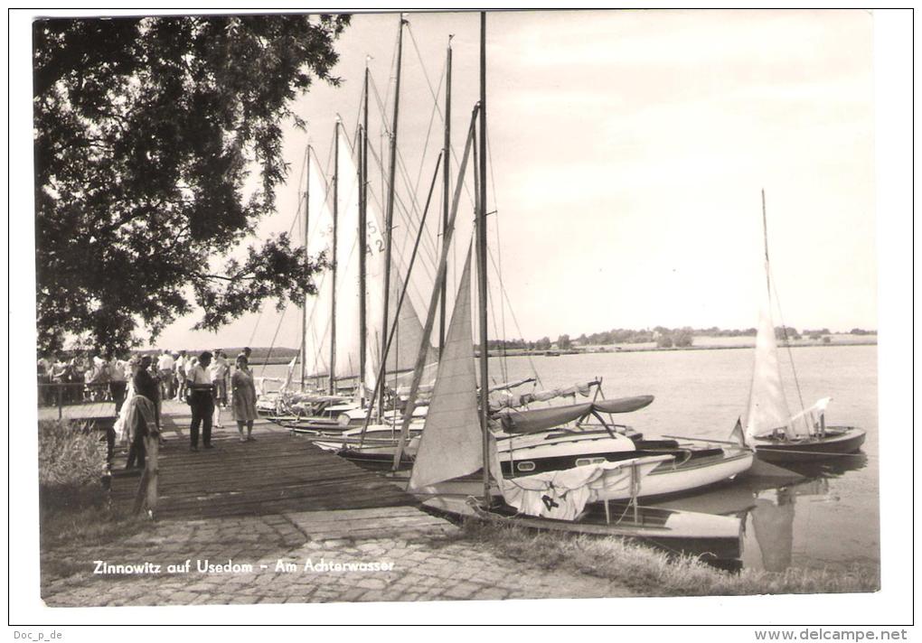 Deutschland - Zinnowitz Auf Usedom - Am Achterwasser - Segelboote - Sailing Boat - Zinnowitz