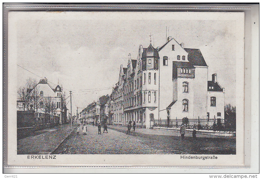 5140 ERKELENZ, Hindenburgstrasse, 1920 - Erkelenz