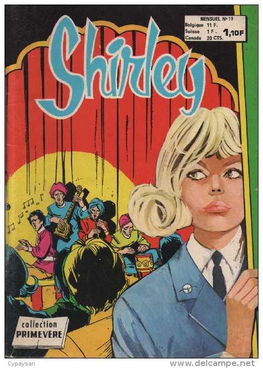 SHIRLEY N° 19 BE AREDIT 12-1973 - Arédit & Artima