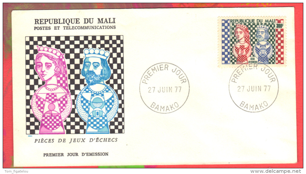 MALI 1977 Echecs Echec Chess Schach Scacchi Ajedrez - Schaken