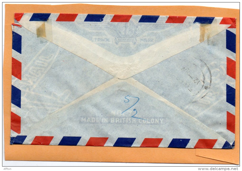 Singapore Old Cover Mailed To Burma - Singapour (...-1959)