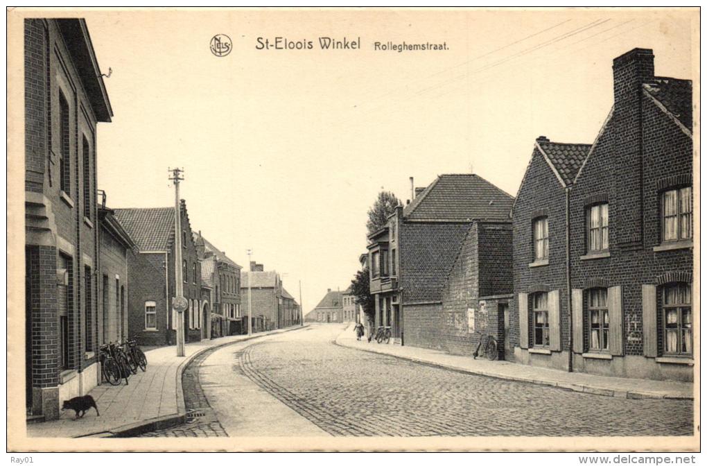 BELGIQUE - FLANDRE OCCIDENTALE - LEDEGEM - SINT-ELOOIS-WINKEL - Rolleghemstraat. - Ledegem