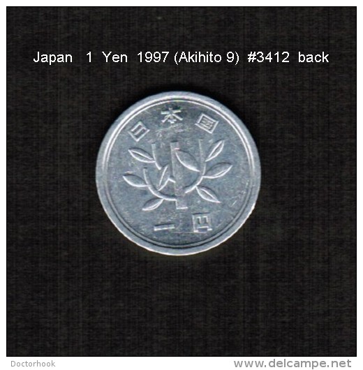 JAPAN    1  YEN   1997  (AKAHITO 9---HEISEI PERIOD)  (Y # 95.2) - Japan