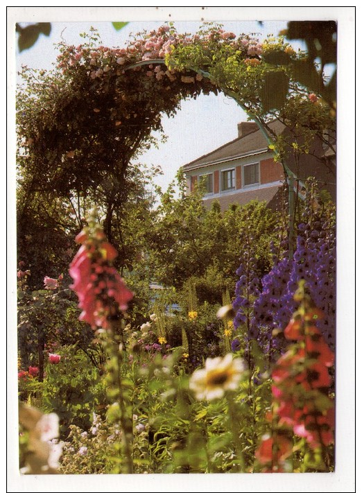 CP 10*15/AF430/GIVERNY MUSEE CLAUDE MONET JARDIN EN FLEURS - Other & Unclassified