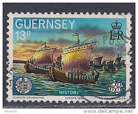 Guernsey ~ 1982 ~ Societe ~ SG 254 ~ Used - Guernsey