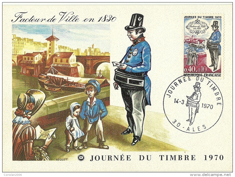 France / Maxi Card / Postman - Post