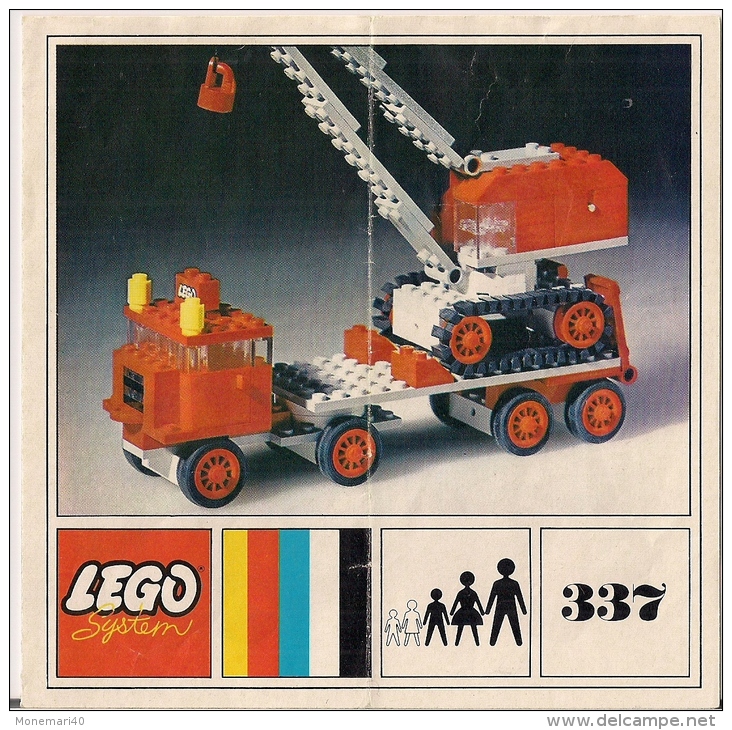 LEGO SYSTEM - 337 - Plan Notice. - Ontwerpen