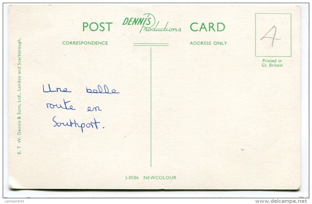 - ROTTENROW - LOOKING NORTH, SOUTHPORT, Belle Route, Non écrite, TBE, Scans. - Altri & Non Classificati