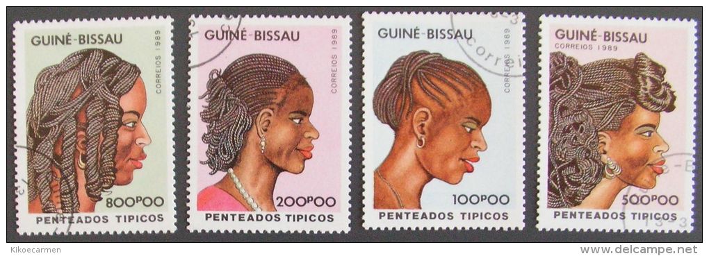 GUINEA BISSAU Guinè Guinee HAIR Penteados Tipicos Used - Guinea-Bissau