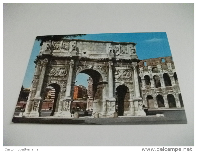Poste Vaticane  Storia Postale Francobollo Comm.  Roma Arco Costantino - Vatikanstadt