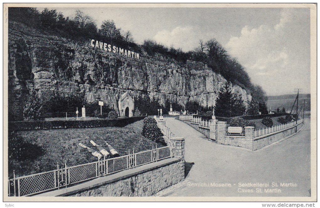 REMICH SUR MOSELLE - Caves St Martin - Remich