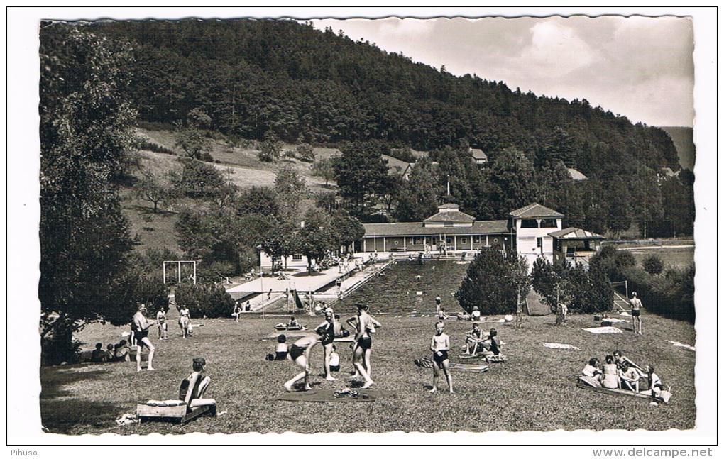 D4136   BAD HERRENALB  :  Schwimmbad ( Swimmingpool - Piscine) - Bad Herrenalb