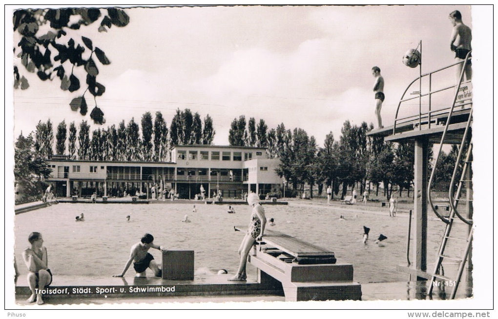 D4175     TROISDORF :  Schwimmbad( Swimmingpool - Piscine) - Troisdorf