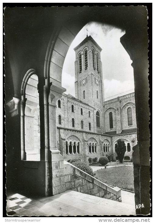 *** Cpsm - Abbaye Saint Benoit D'en Calcat - DOURGNE Le Clocher De L'église Vu Du Cloitre (2 Scans) - Dourgne