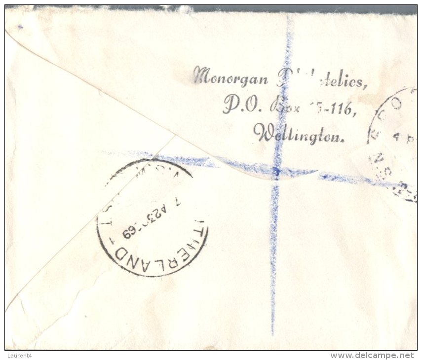 (501) New Zealand To Australia Registered Cover - Other & Unclassified