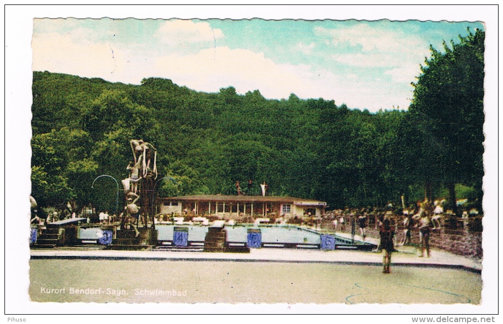 D4190   BENDORF-SAYN : Schwimmbad ( Swimmingpool, Piscine) - Bendorf