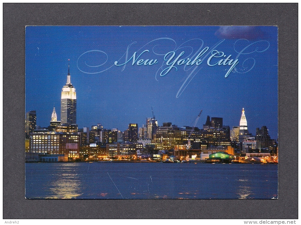 NEW YORK CITY - EMPIRE STATE BUILDING WITH THE HUDSON RIVER AND WEST SIDE SKYLINE - Empire State Building