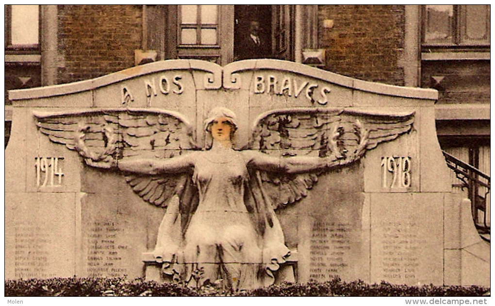 TILLEUR  =  LE MONUMENT AUX MORTS  =  SAINT-NICOLAS – TOP QUALITY Militaire Guerre 1914-18 WW1 Militair A590 - Saint-Nicolas