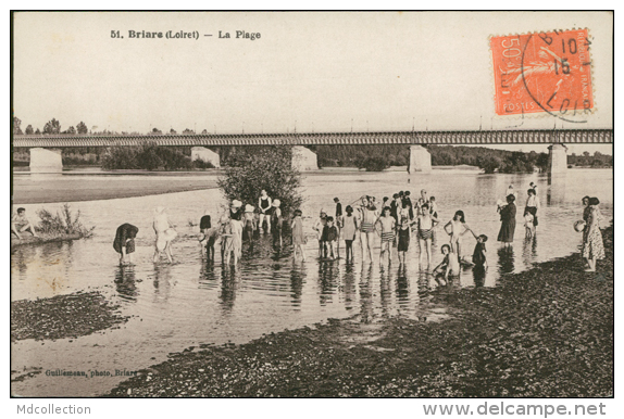 45 BRIARE / La Plage / - Briare