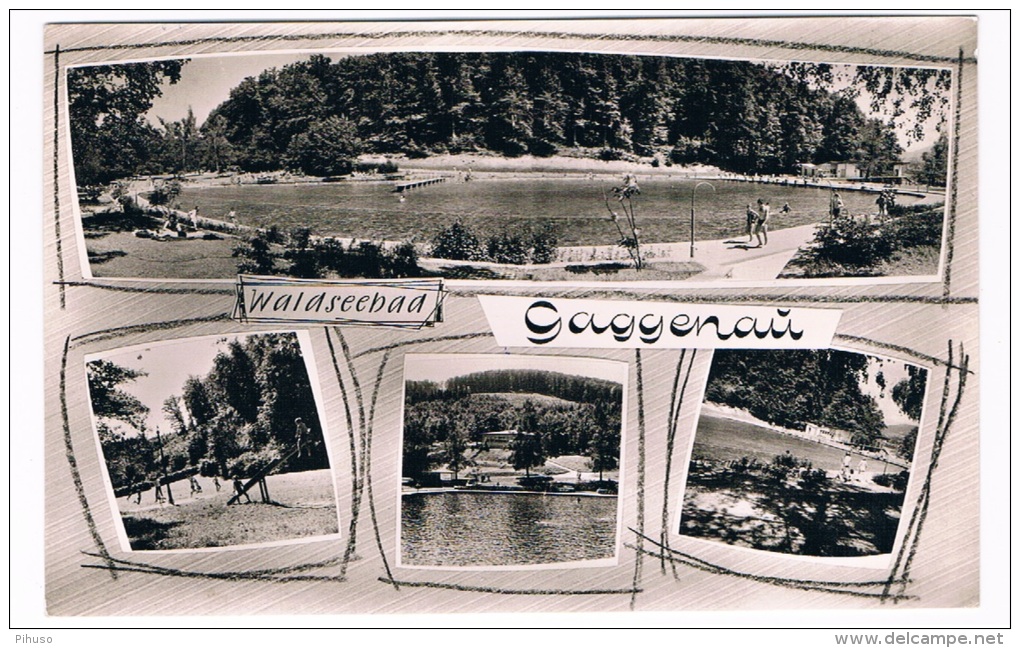 D4216  GAGGENAU : Waldseebad -Schwimmbad(  Swimmingpool, Piscine) - Gaggenau