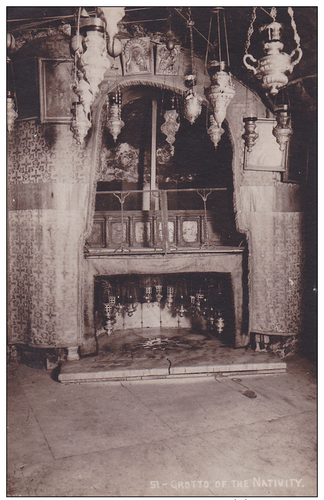 Grotto Of The Nativity, Palestine, 00-10s - Palestina