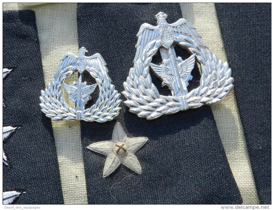 LOT EPAULETTES + INSIGNES IRAK - GUERRE DU GOLFE 1991 - Uniforms