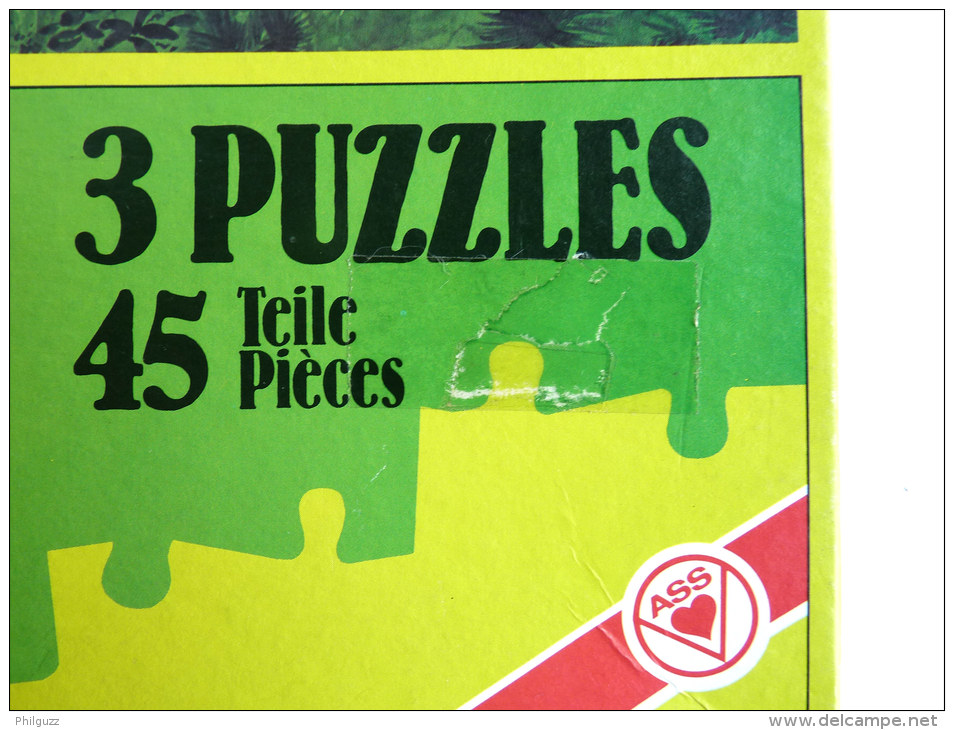 Puzzles 3 ASS Vers 1983 - SCHTROUMPFS - Puzzles