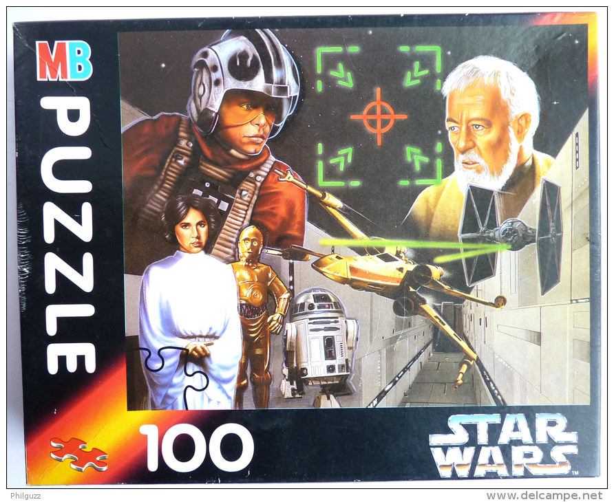 Puzzle MB 1995 - STAR WARS - 100 Pièces - Puzzles