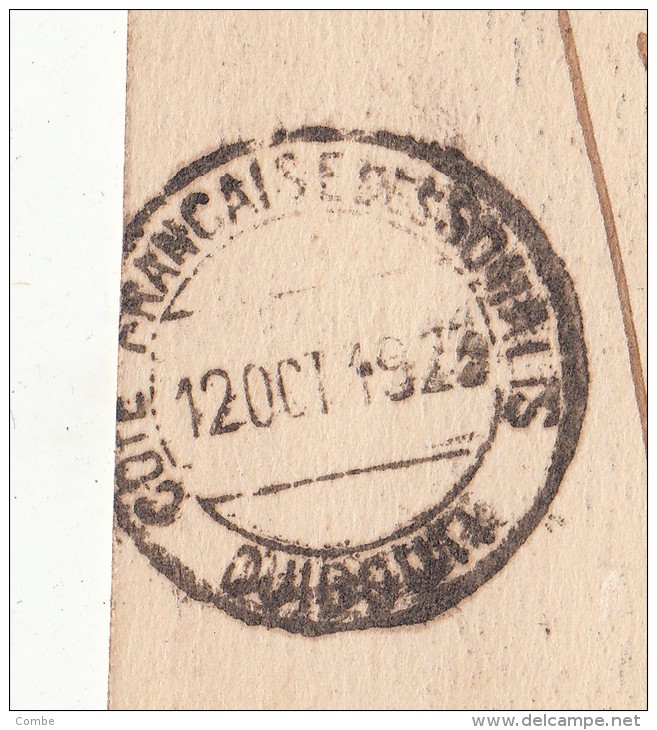 1923, COTE DES SOMALIS,  CP , DJIBOUTI Pour TOULON./ 4573 - Lettres & Documents