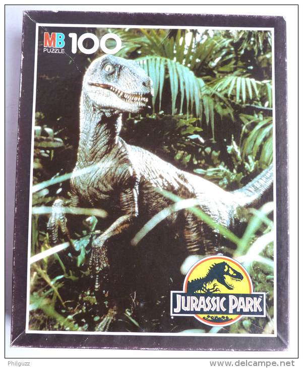 Puzzle MB 1993 - JURASSIC PARC - 100 Pièces - Puzzels