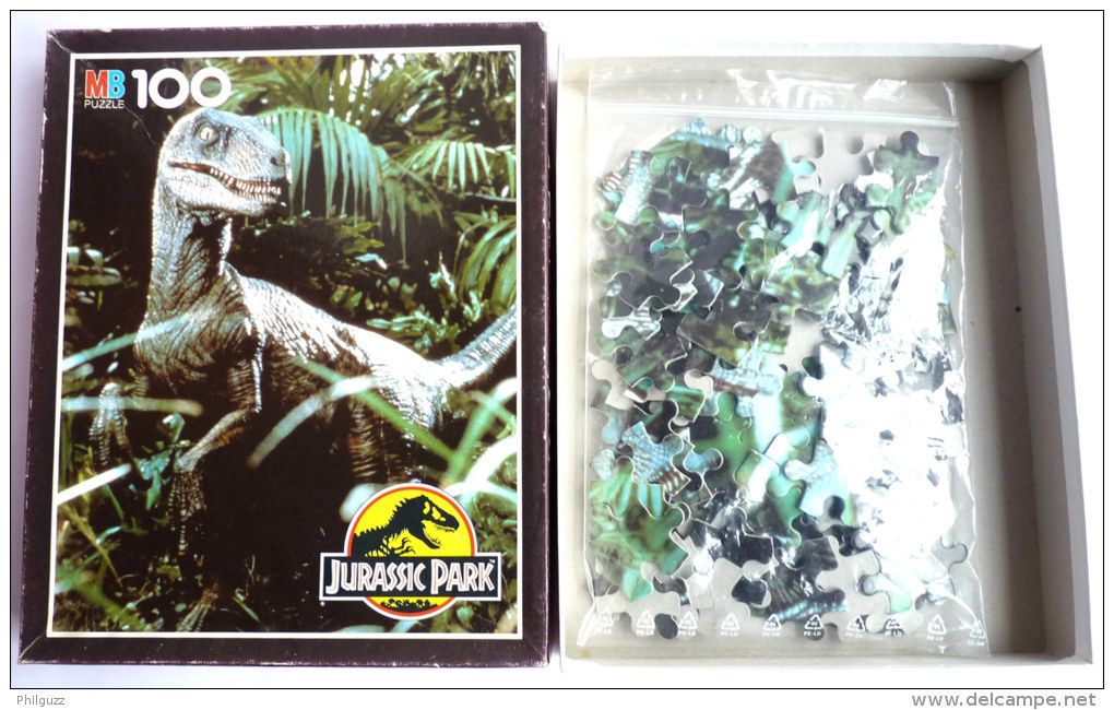 Puzzle MB 1993 - JURASSIC PARC - 100 Pièces - Puzzles