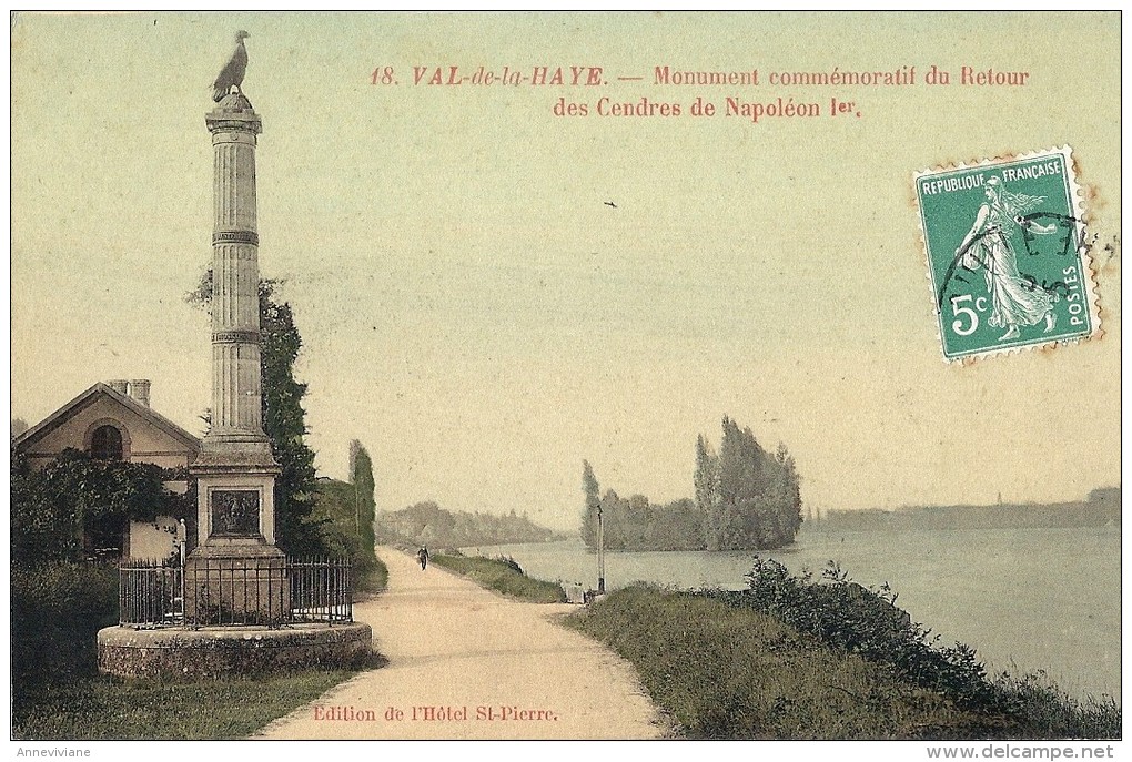 Val-de-la-Haye - Monument Commémoratif Du Retour Des Cendres De Napoléon 1er - Autres & Non Classés