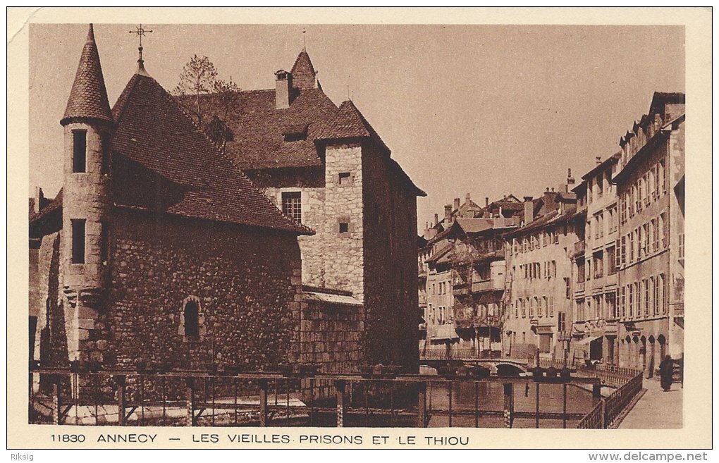 Annecy - Les Vielles Prisons Et Le Thiou  --.  Prison.   France     S-421 - Presidio & Presidiarios