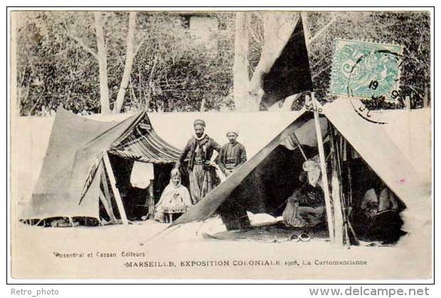 Marseille, Exposition Coloniale, La Cartomancienne - Expositions Coloniales 1906 - 1922