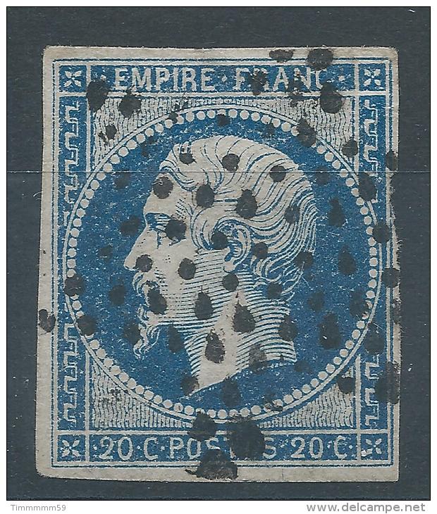 Lot N°23822  N°14A, Oblit  étoile Muette - 1853-1860 Napoleone III