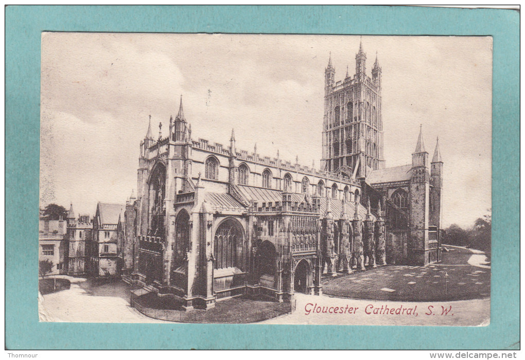 GLOUCESTER  CATHEDRAL  S. W.  -  1907  - - Gloucester