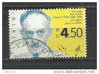 ISRAEL 1994 - SAUL ADLER - USED OBLITERE GESTEMPELT USADO - Used Stamps (without Tabs)