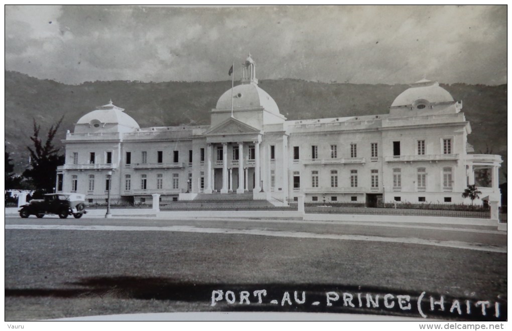 HAITI PORT AU PRINCE CARTE  PHOTO N°8  GRANDE MAISON BLANCHE - Haïti