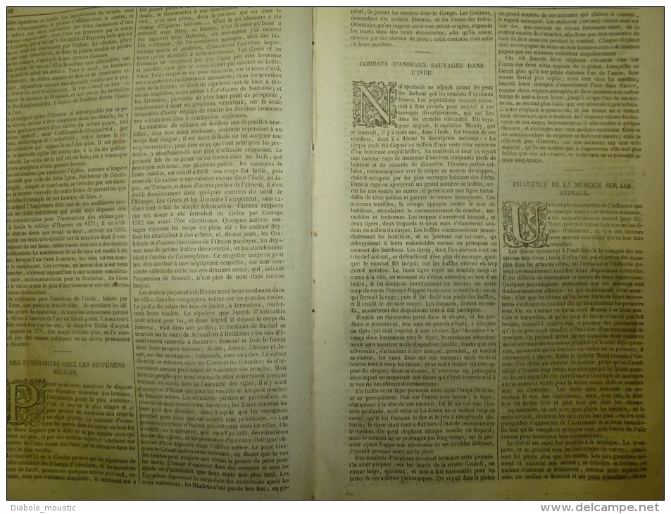 27 Mars MAGASIN UNIVERSEL :Harrow-on-the-Hill;Combat Animaux Sauv.;Artilleurs;Les-pas-perdus;ND De Paris; Mont-Orgueil - 1800 - 1849