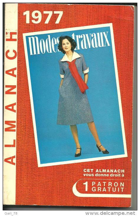 Almanach Modes Et Travaux 1977 - Fashion