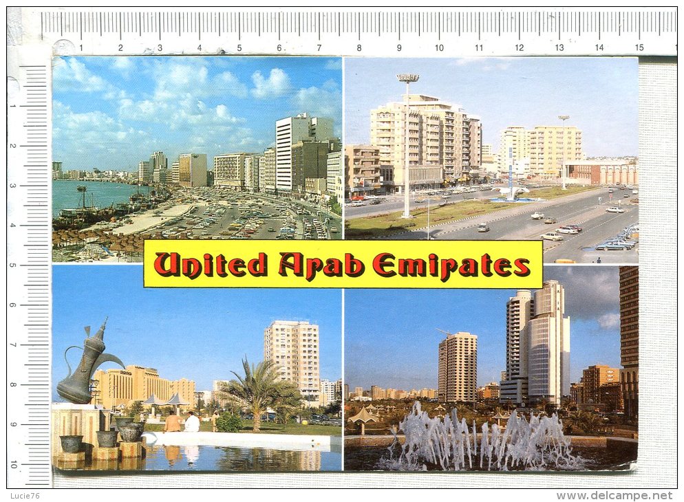 UNITED ARAB EMIRATES  -    4 Vues - Emirats Arabes Unis