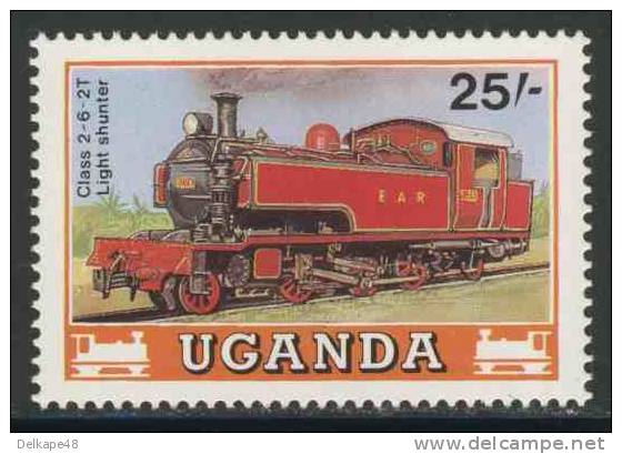 Uganda 1988 Mi 572 ** Class 2-6-2T Light Shunter / Rangier-Dampflokomotive Class 2-6-2T - Trains