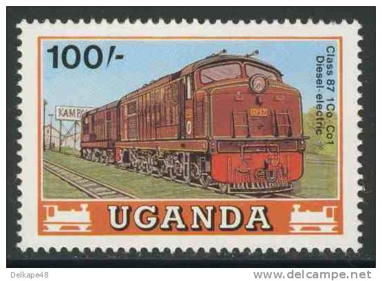 Uganda 1988 Mi 576 ** Class 87 1Co-Co1 Diesel-electric Locomotive / Diesellokomotive Class 87 1Co-Co1 - Treinen